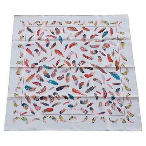 hermes foulard plume|pre owned hermes scarves.